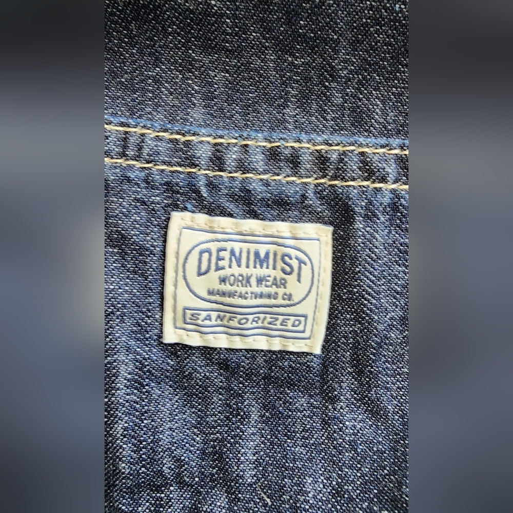 DENIMIST TIE STRAPS RELAXED OVERALLS RETAIL PRICE $465 SIZE XS NWOT - Picture 9 of 16